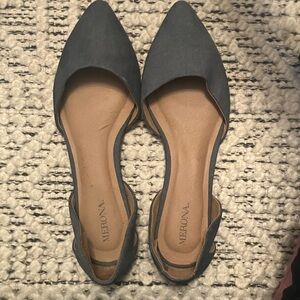 Merona Women's Charcoal Pointed Flats